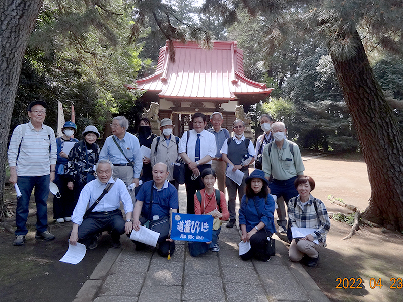 道灌びいきの会:4月23日 石神井城